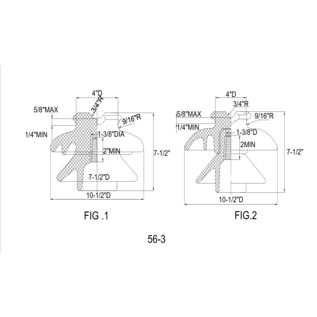 AISLADOR CERAMICO TIPO PIN ANSI-56-3 0401563 PROCEDENCIA CHINA1