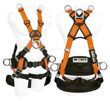ARNES 6 ARGOLLAS EN X ESPACIOS CONFINADOS CON SOPORTE LUMBAR Y ASENTADERA IN 8006-1A INSAFE