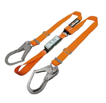 ESLINGA EN Y REGULABLE CON ABSORBEDOR Y ARGOLLA EN REATA IN 8021-2R INSAFE