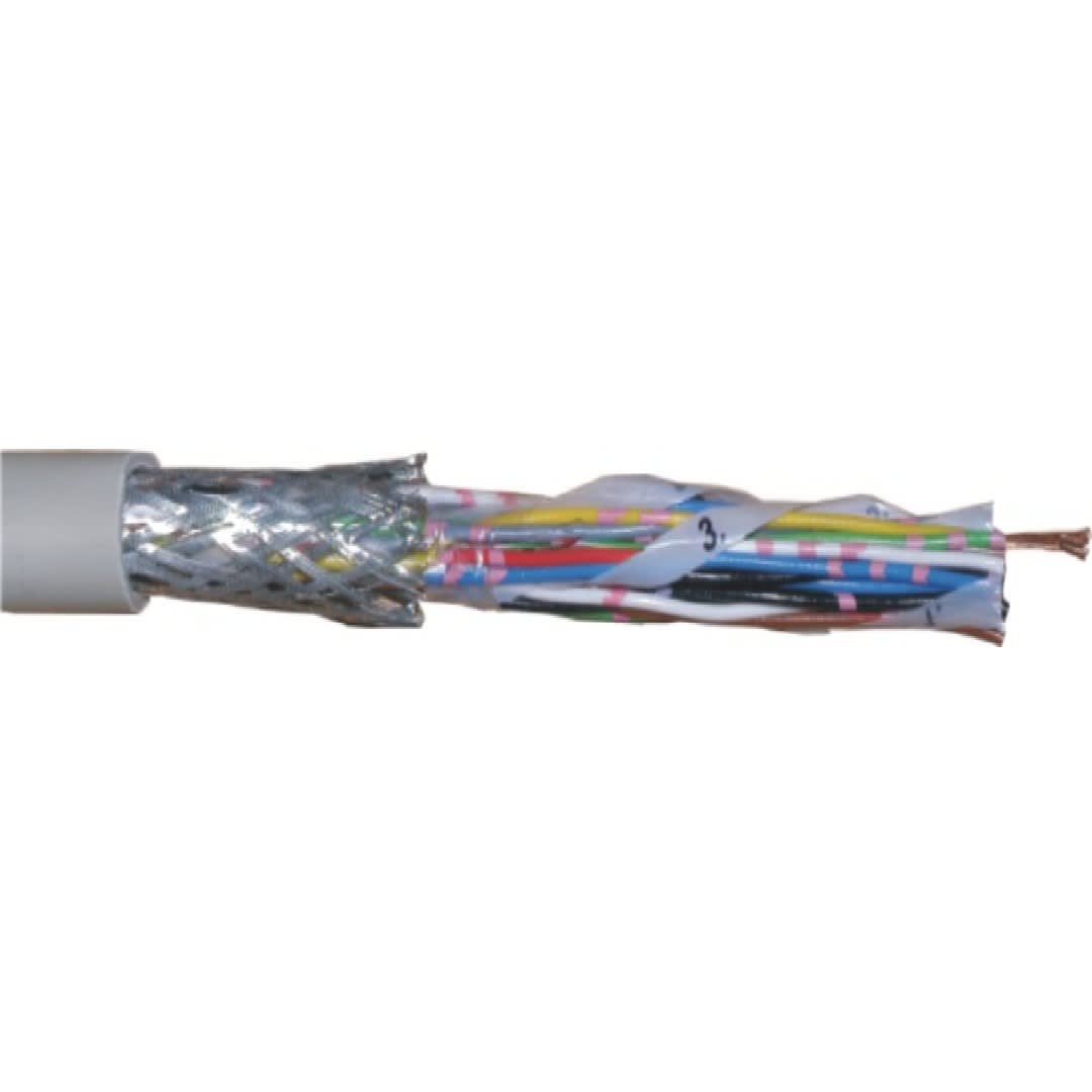 CABLE DE INSTRUMENTACION CON PANTALLA JE-LIYCY3X2X0,5MM 01202021 GRIS BOHM KABEL