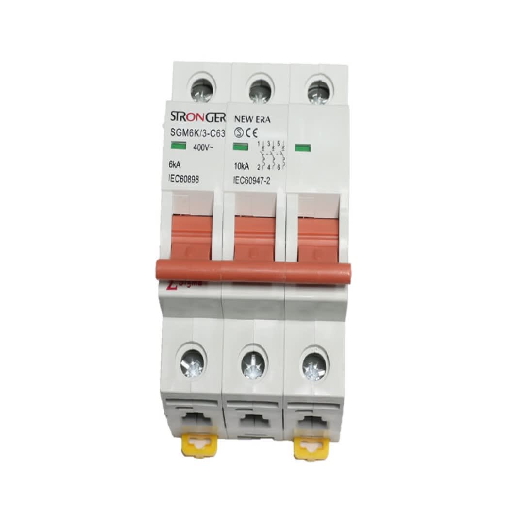 INTERRUPTOR TERMOMAGNETICO SGM6K 3X63AMP STRONGER