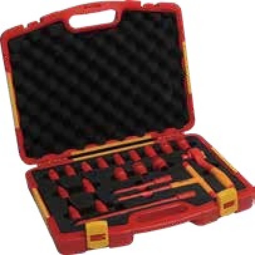 KIT DE 16PZ JUEGO DADOS AISLADOS Y ENCASTRE 1/2