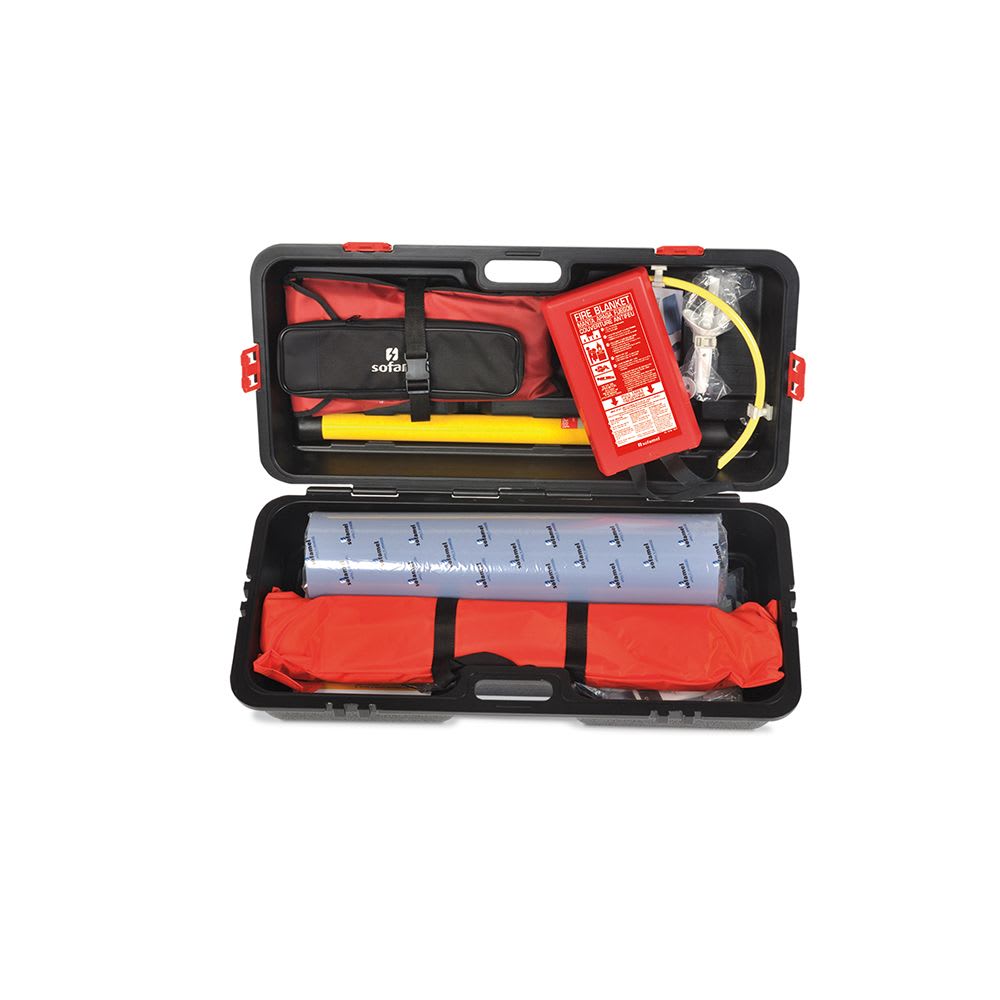 KIT DE SALVAMENTO PARA SUBESTACION ELECTRICA 36KV TIPO MALETIN PORTATIL 690114 SOFAMEL