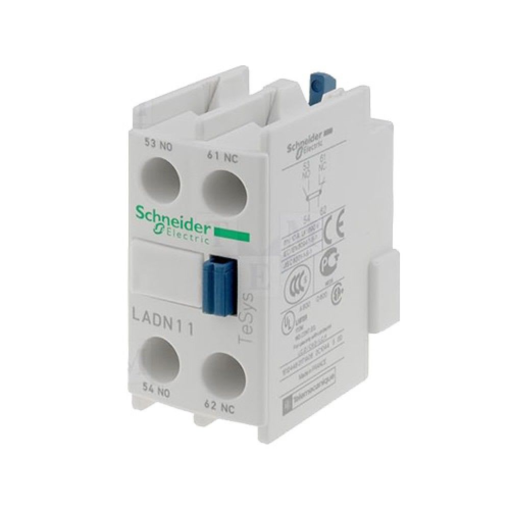 BLOCK DE CONTACTO AUXILIAR FRONTAL 2NA PARA CONTACTOR LC1 LADN20 SCHNEIDER ELECTRIC1