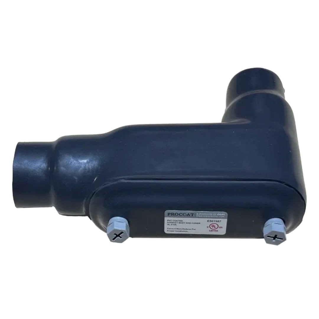 CAJA CONDULET FORM 7 TIPO LB 3/4'' REVESTIDA DE PVC ETL/UL PROCOAT2
