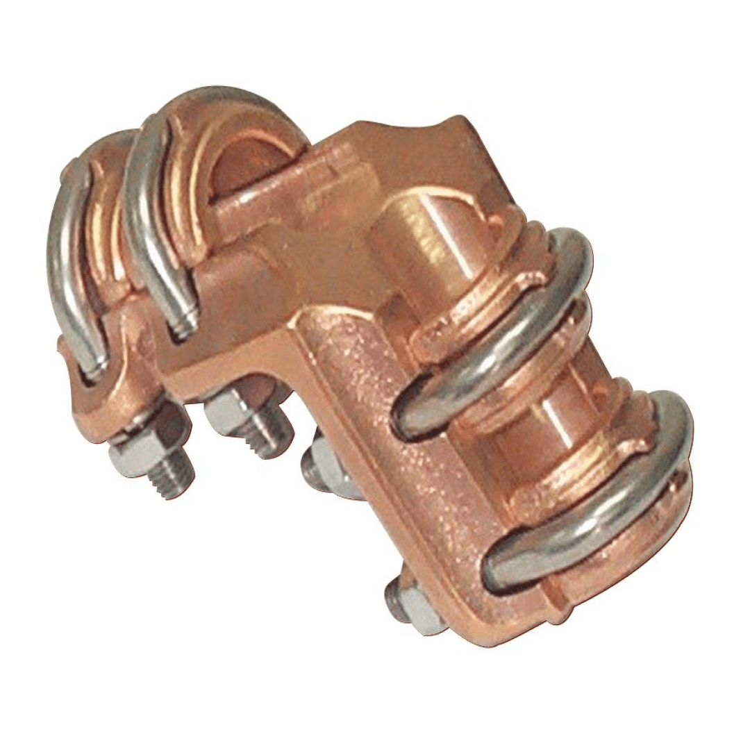 CONECTOR A 90°/45° PARA TUBO A BORNA CU Ø:30/40MM LBB-3040 ARAGCU AS