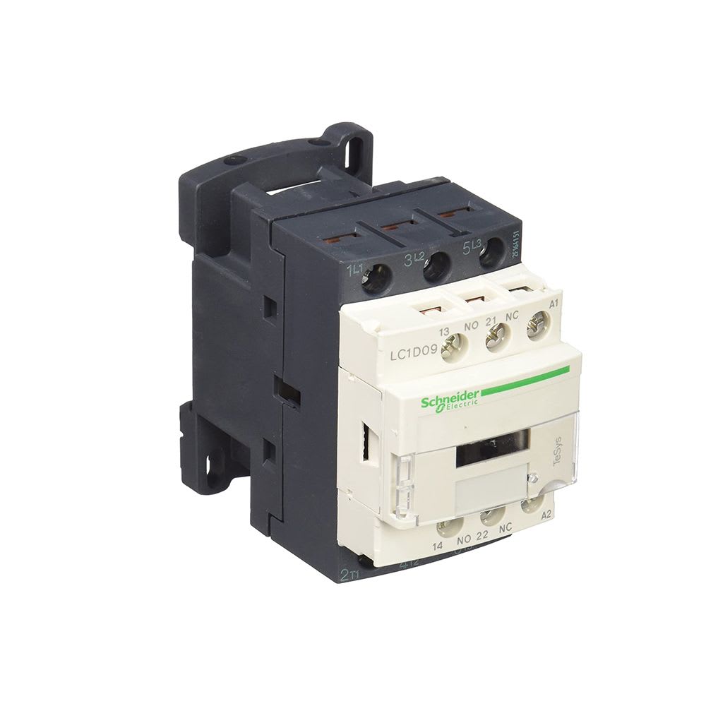 CONTACTOR 9A(AC3) 25A(AC1) 690V 3P 1NA+1NC 110VAC LC1D09F7 SCHNEIDER ELECTRIC