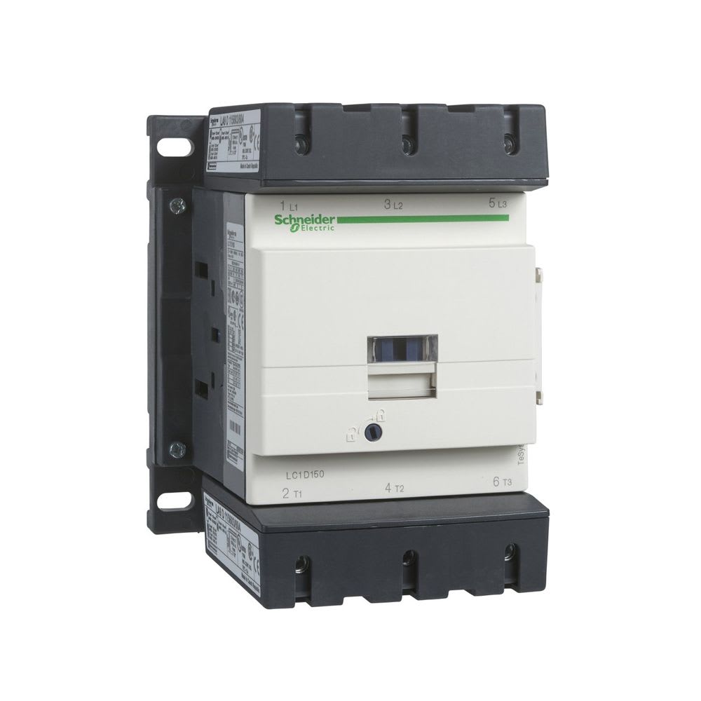 CONTACTOR 150A(AC3) 200A(AC1) 1000V 3P 1NA+1NC 220VAC LC1D150M7 SCHNEIDER ELECTRIC
