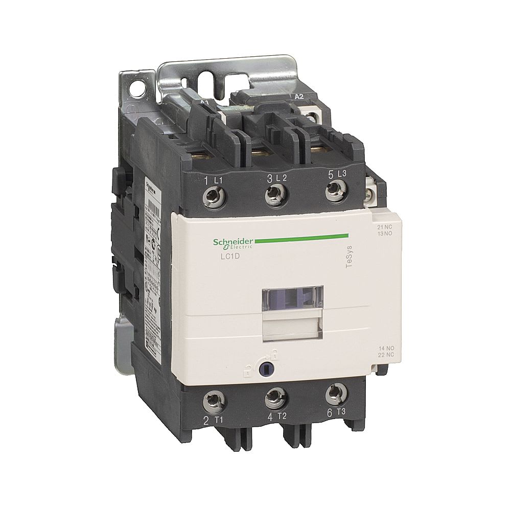CONTACTOR 80A(AC3) 125A(AC1) 1000V 3P 1NA+1NC 220VAC LC1D80M7 SCHNEIDER ELECTRIC
