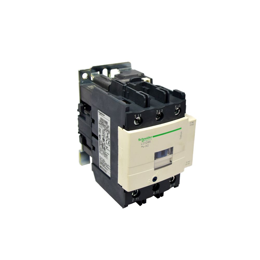 CONTACTOR 95A(AC3) 125A(AC1) 1000V 3P 1NA+1NC 220VAC LC1D95M7 SCHNEIDER ELECTRIC