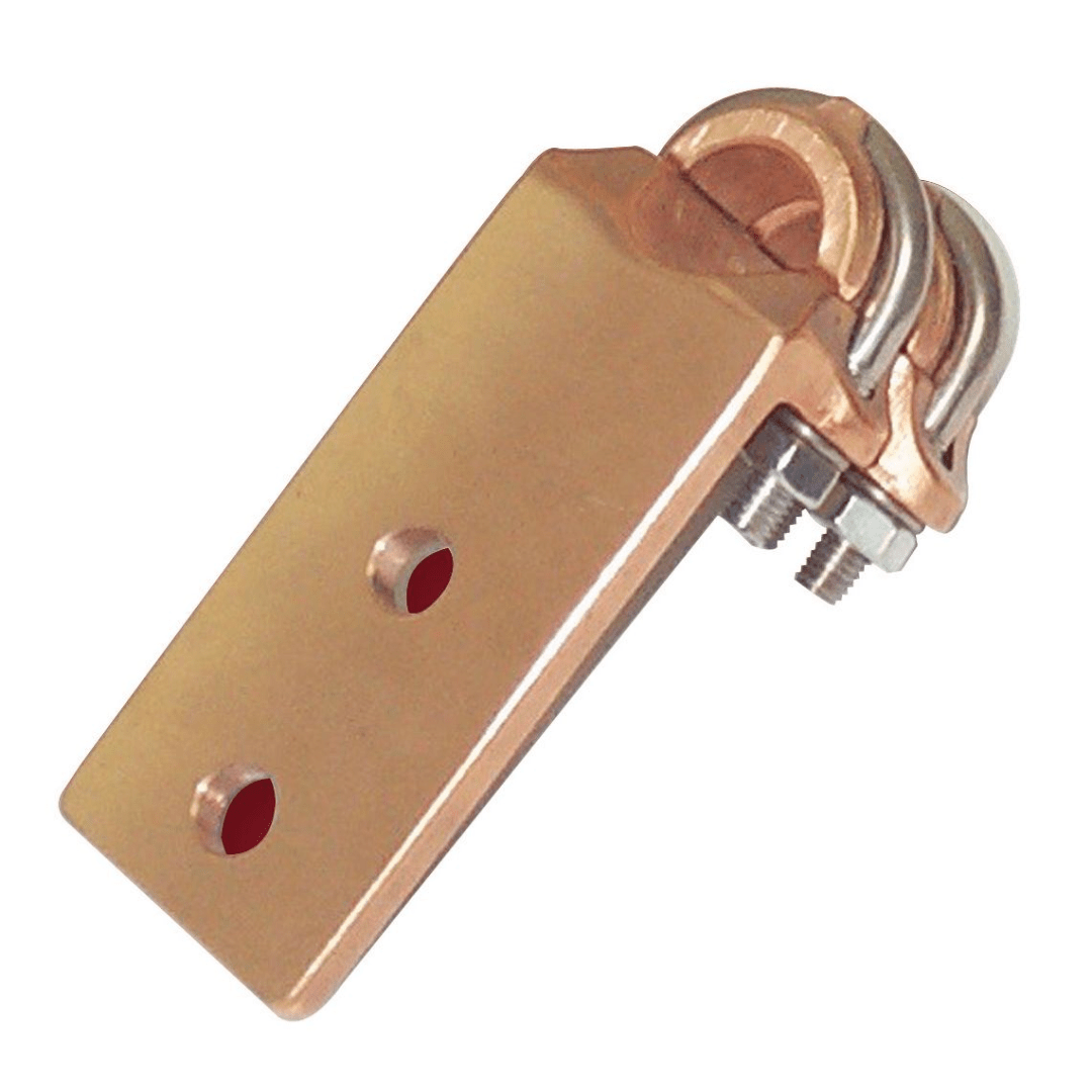 CONECTOR A 90° PARA UNION CABLE CU A PLETINA CU Ø:95-150MM LCP-15033 ARAGCU AS2