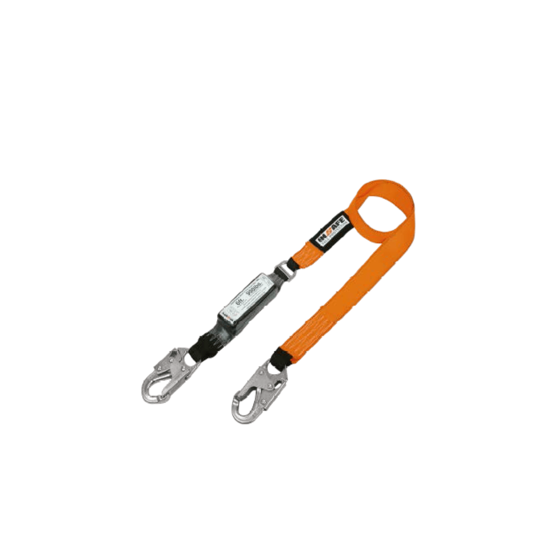 LINEA DE VIDA SIMPLE C/ABSORBEDOR DE IMPACTO L=1.80-2G.3/4