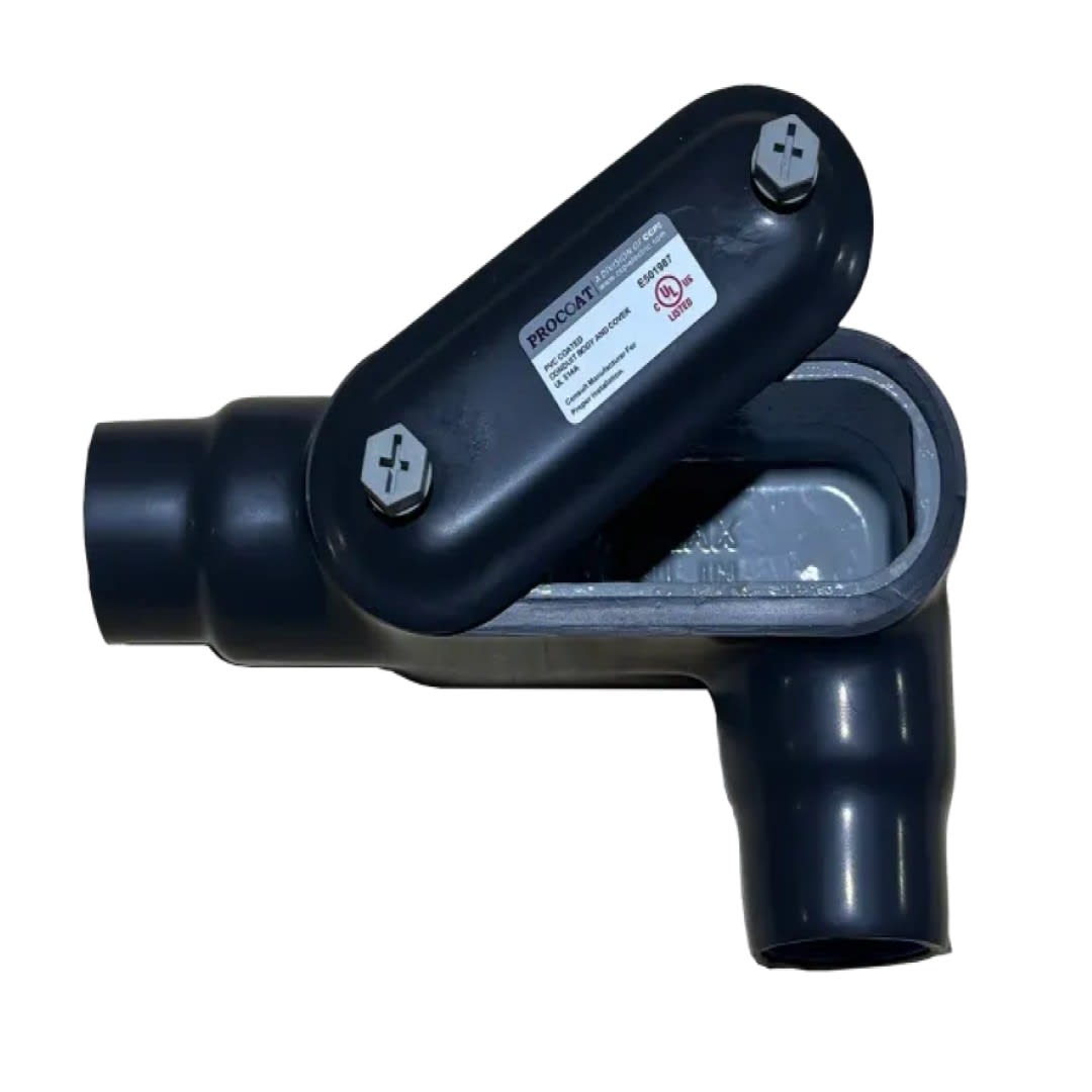 CAJA CONDULET FORM 7 TIPO LL 3/4'' REVESTIDA DE PVC ETL/UL PROCOAT2