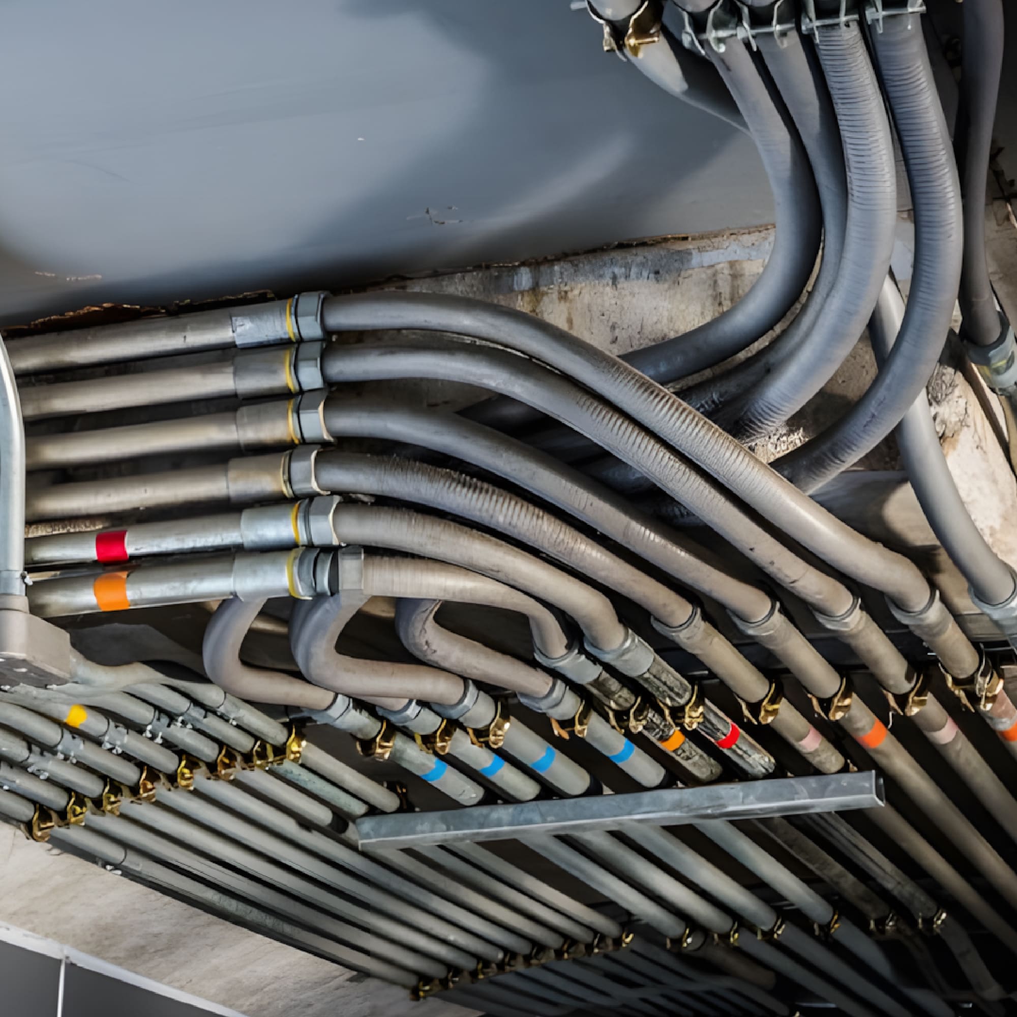 TUBERIA CONDUIT FLEXIBLE CON FORRO DE PVC LIQUIDTIGHT 1 1/4'' (ROLLO 50 MTS) MODELO LQ METAL CORAZA3