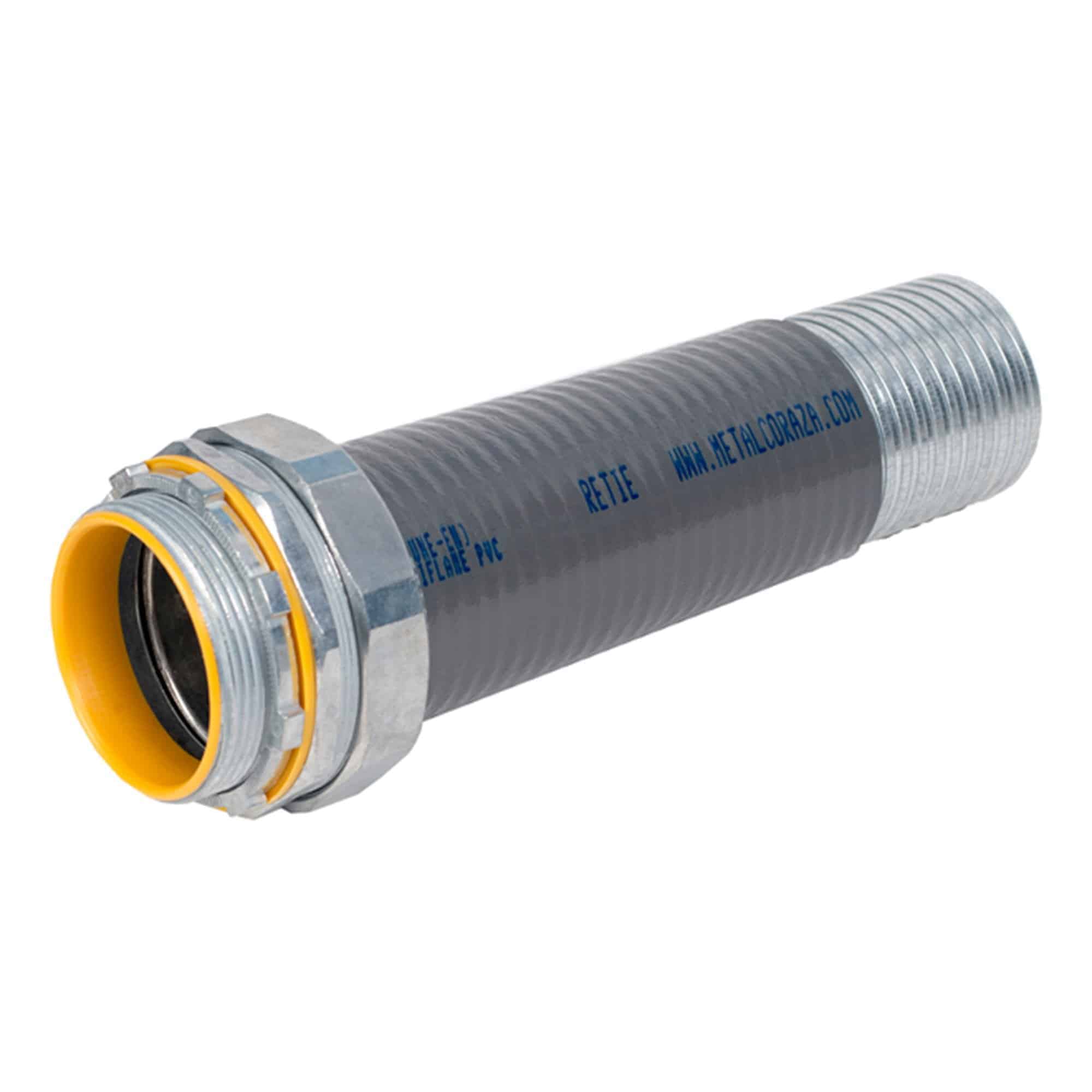 TUBERIA CONDUIT FLEXIBLE CON FORRO DE PVC LIQUIDTIGHT 3/4'' (ROLLO 100 MTS) MODELO LQ METAL CORAZA