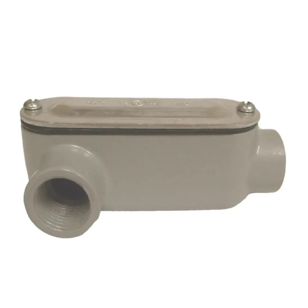 CAJA CONDULET TIPO LR C/TYE ALUMINIO 1/2'' NEMA 4 UL SCI