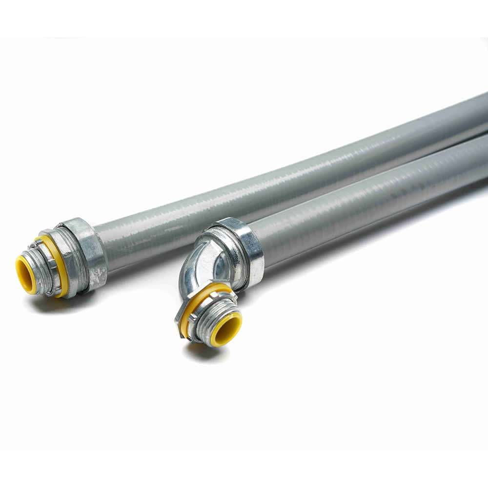 TUBERIA FLEXIBLE HERMETICA LIQUID TIGHT C/FORRO PVC 3/4'' DE 50 MTS NAAVI CONDUIT