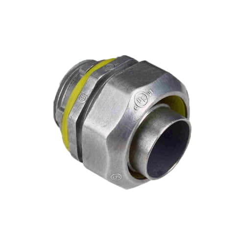 CONECTOR RECTO LIQUID TIGHT 3/4'' HIERRO MALEABLE HERMETICO ELECTRO GALVANIZADO CON UL E307843 JJ