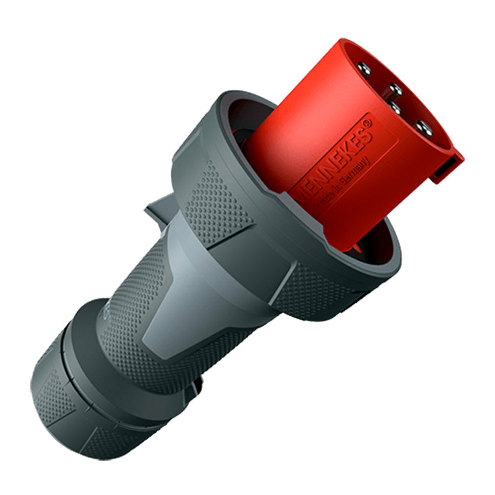 ENCHUFE 125AMP 3P+T 415V ROJO 6H IP67 POWERTOP XTRA MENNEKES1