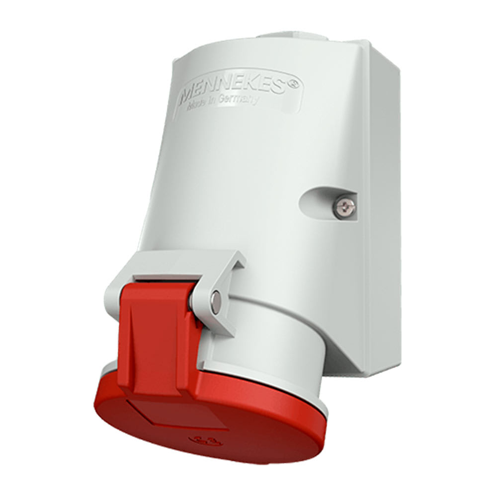 TOMA VISIBLE 32AMP 2P+T 415V ROJO 9H IP44 MENNEKES