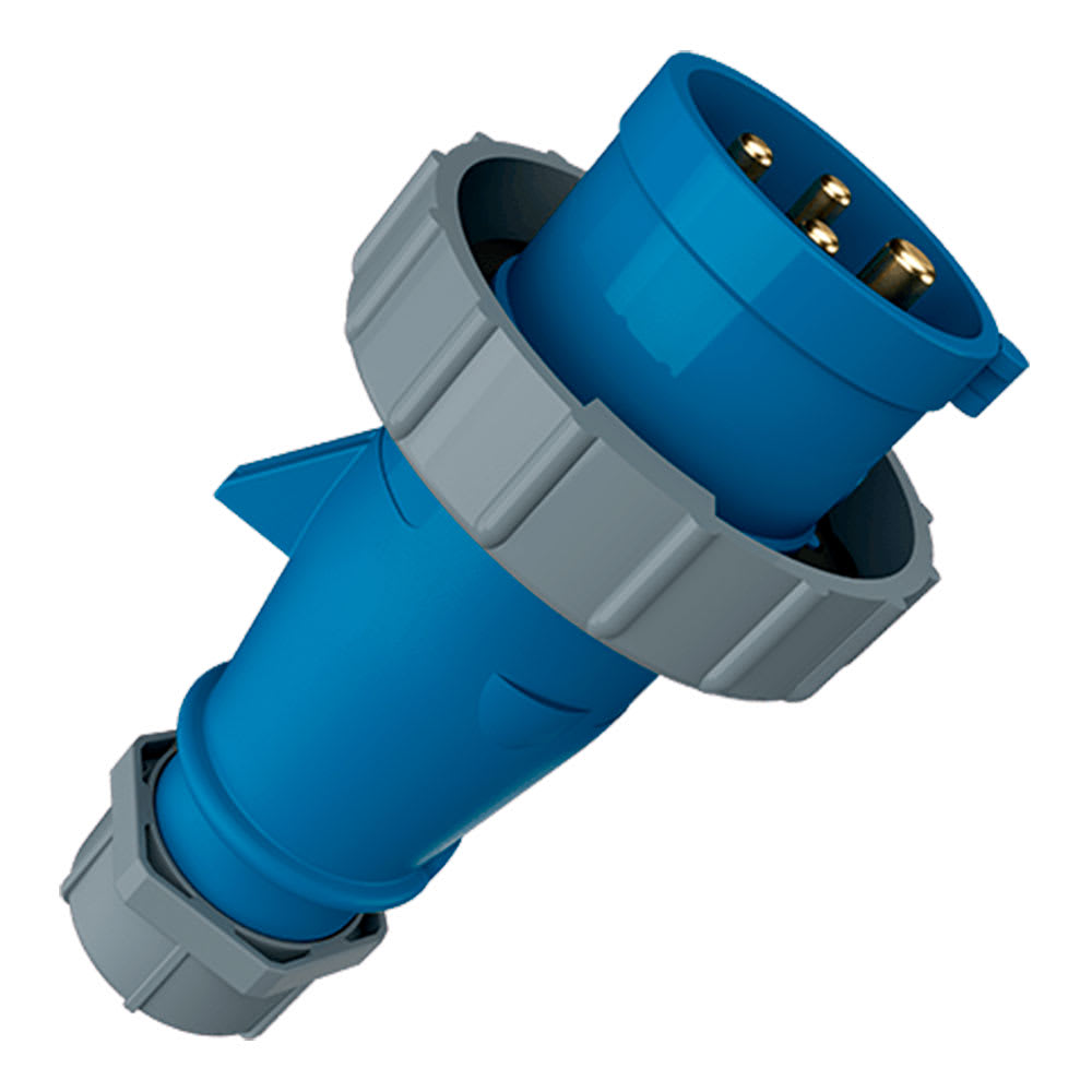 ENCHUFE 16AMP 3P+T 250V AZUL 9H IP67 MENNEKES