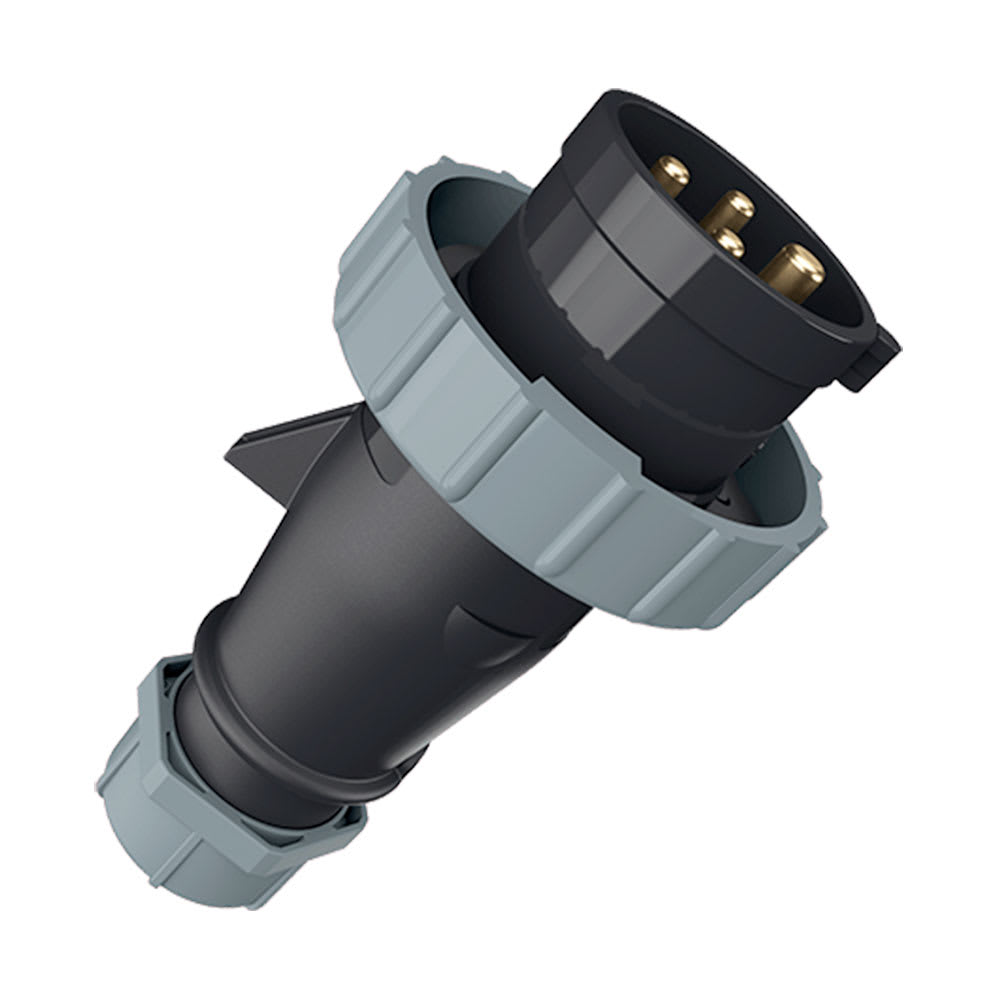 ENCHUFE 32AMP 3P+T 500V NEGRO 7H IP67 MENNEKES