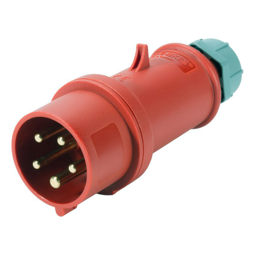 ENCHUFE 16AMP 3P+N+T 415V ROJO 6H IP44 MENNEKES