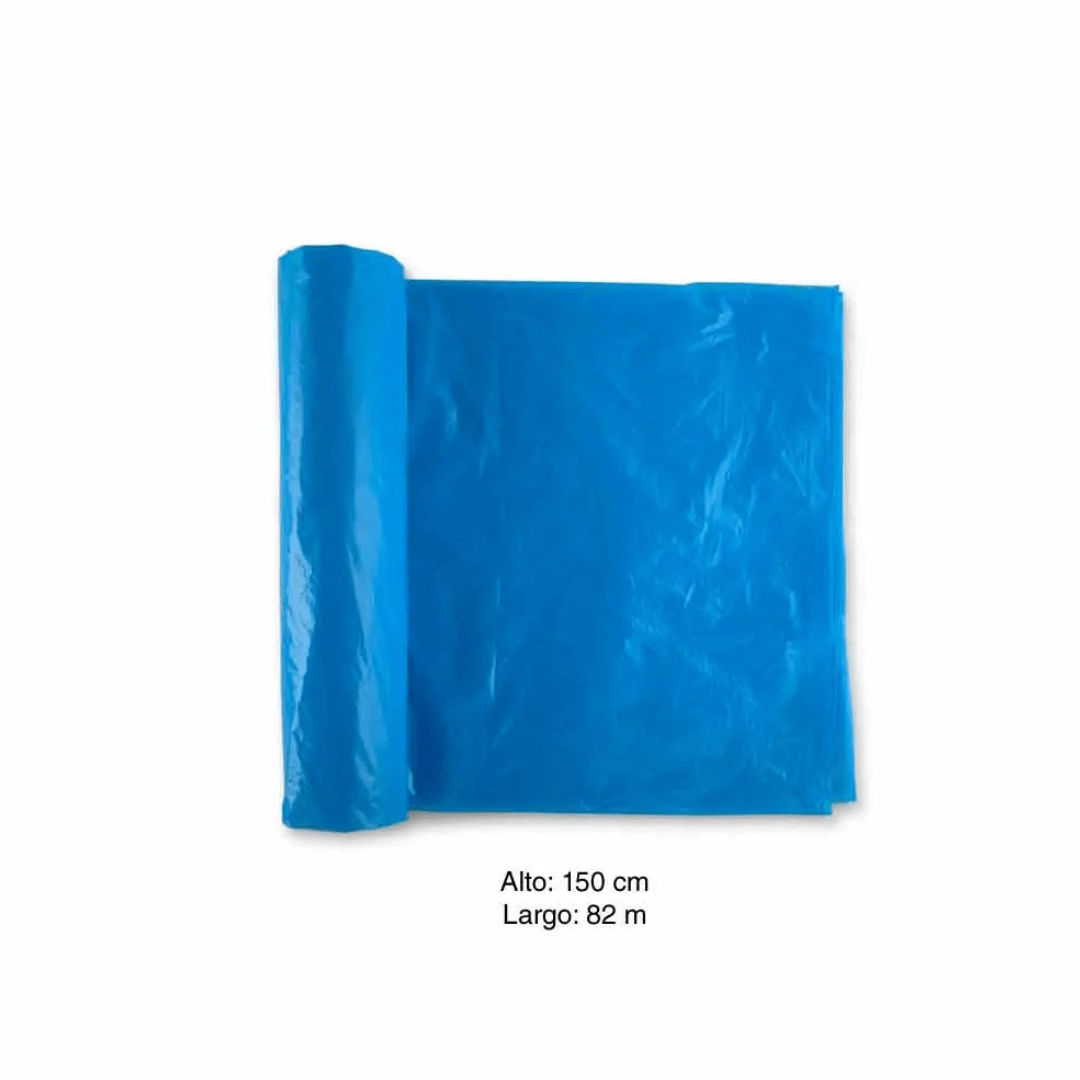 MANGA PLASTICA AZUL ANCHO:1.5M / ESPESOR: 2MM - VENTA POR METRO LINEAL SM2