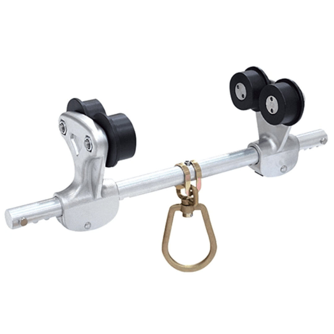 ANCLAJE MOVIL DE ALUMINIO TIPO TROLLEY CON OJO GIRATORIO IBT-1A PATNGK1