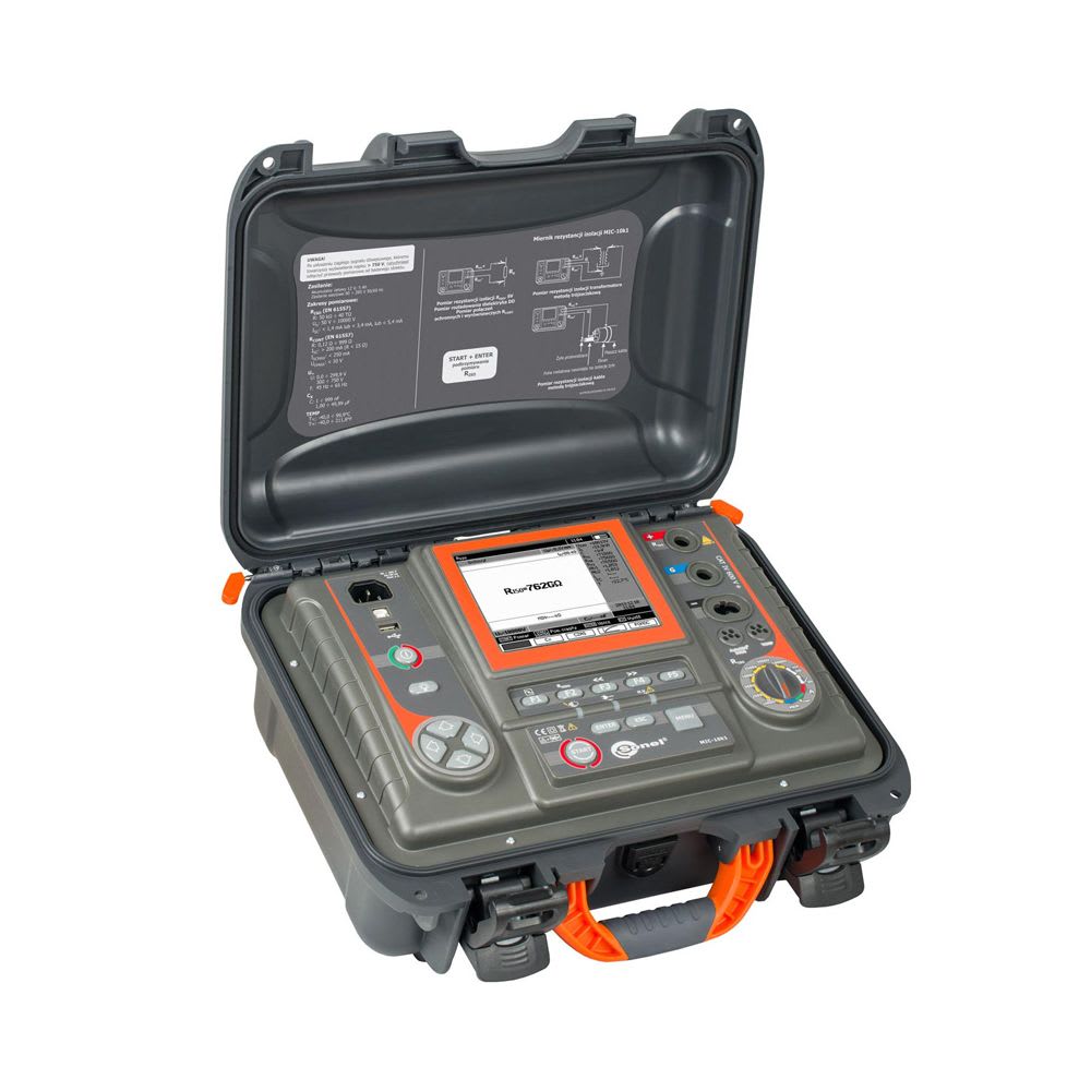MEGOHMETRO DIGITAL 10KV/40TOHMS IP67 BLUETOOTH MIC-10K1 SONEL
