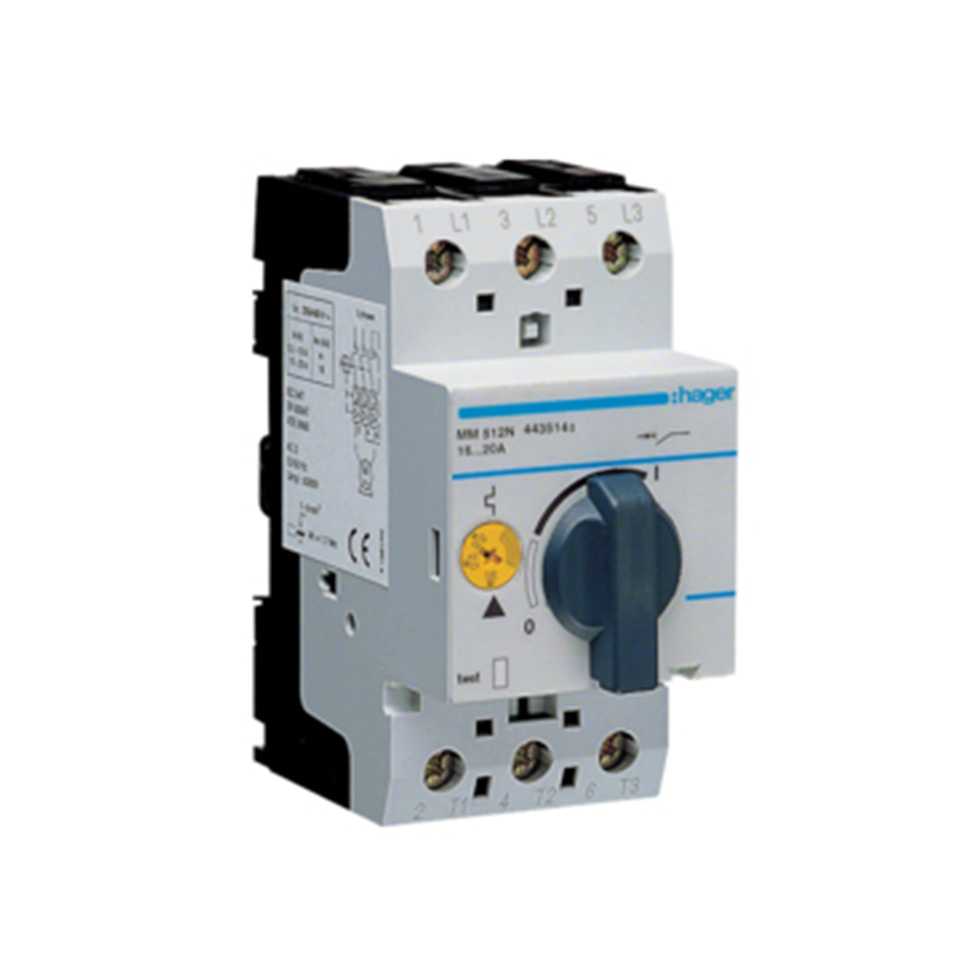 GUARDAMOTOR MAGNETOTERMICO DE 16 A 20 A HAGER