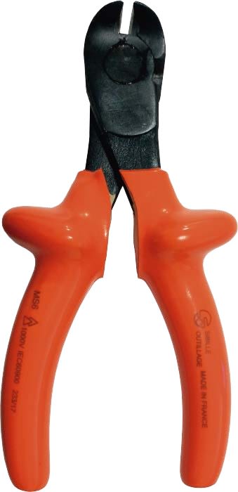 ALICATE AISLADO DE CORTE FRONTAL 1000V 170MM MS6 SIBILLE OUTILLAGE