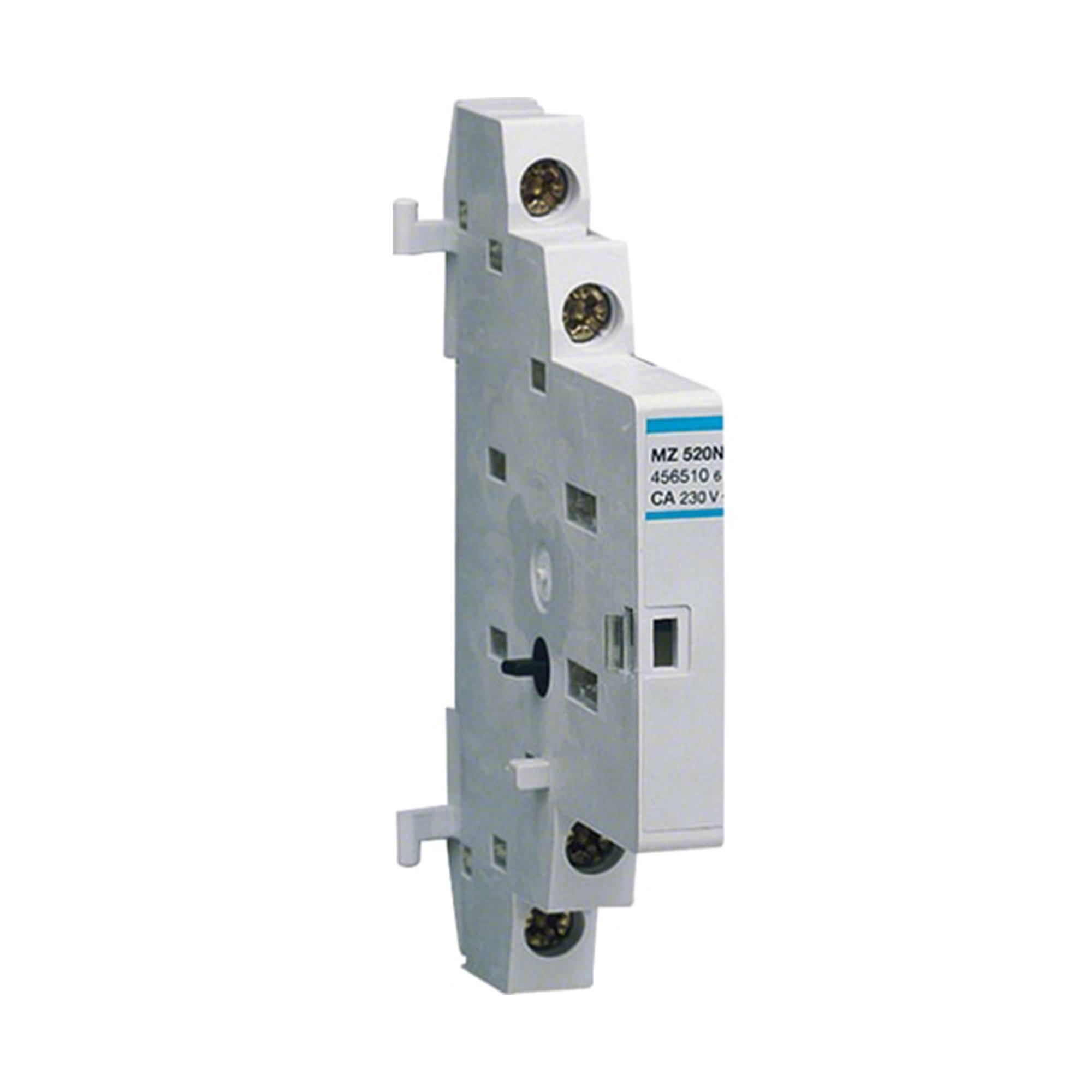 CONTACTO AUXILIAR PARA GUARDAMOTORES 1NA+1NC 2A 400V HAGER