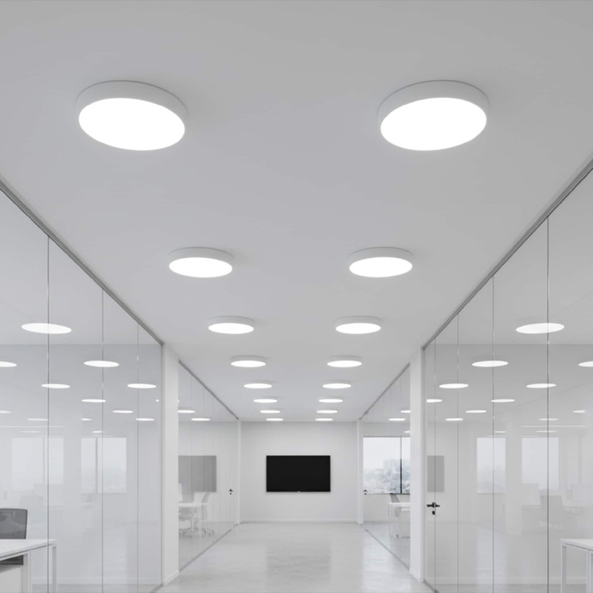 DOWNLIGHT LED CIRCULAR ADOSADO 30W 2400lM IP20 6500K 220-240VAC NV-LPS1-30WR NAVIA LED3