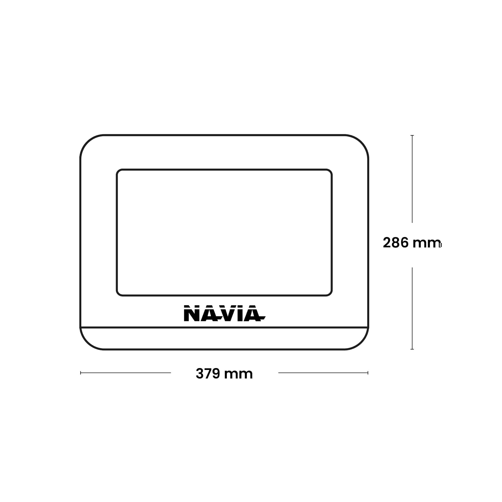 REFLECTOR LED 200W 20000lM IP65 IK08 6500K 100-277VAC NV-REFL200W NAVIA LED