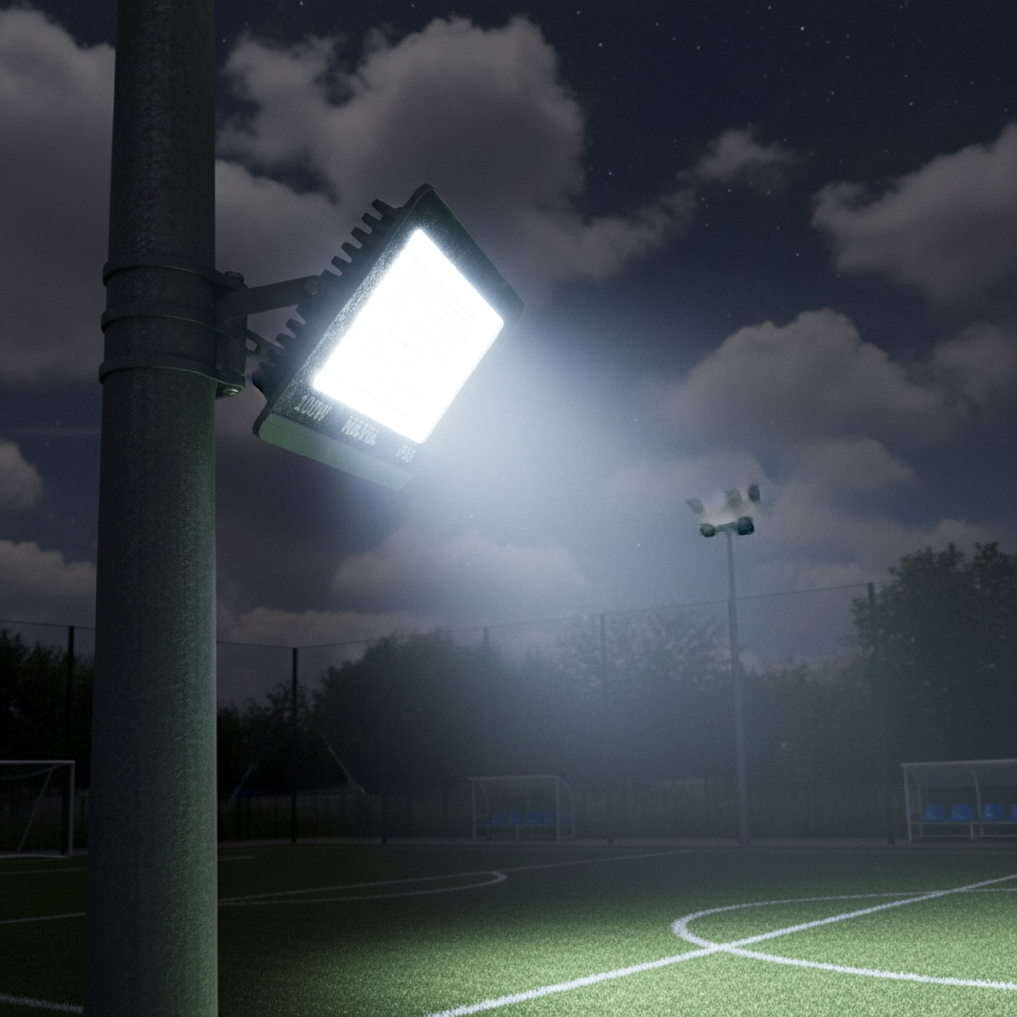 REFLECTOR LED 200W 20000lM IP65 IK08 6500K 100-277VAC NV-REFL200W NAVIA LED3