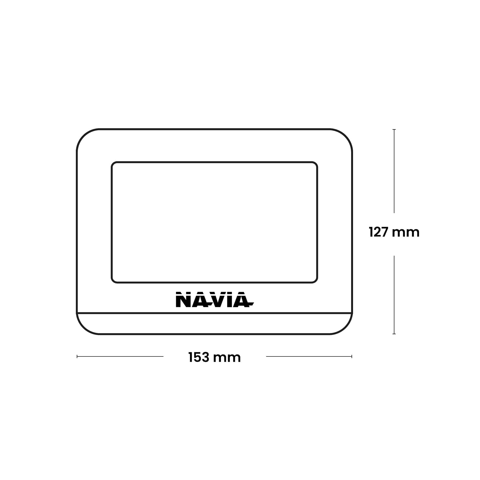 REFLECTOR LED 30W 3000lM IP65 IK08 6500K 185-265VAC NV-REFL30W NAVIA LED