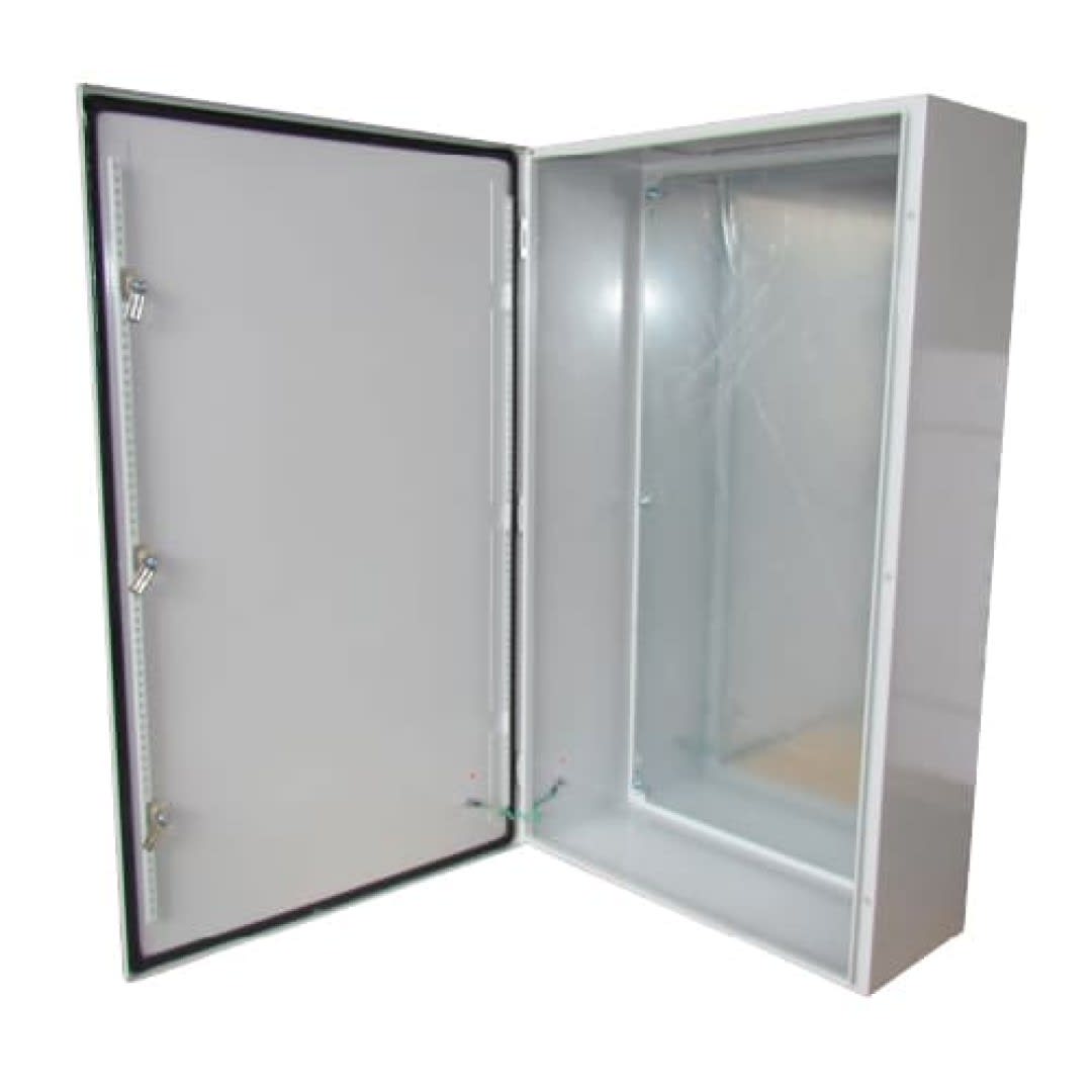 TABLERO METALICO ADOSABLE HERMETICO C/PLACA DE ACERO IP66 1000X600X250MM NVB106/250 NAVIA BOX