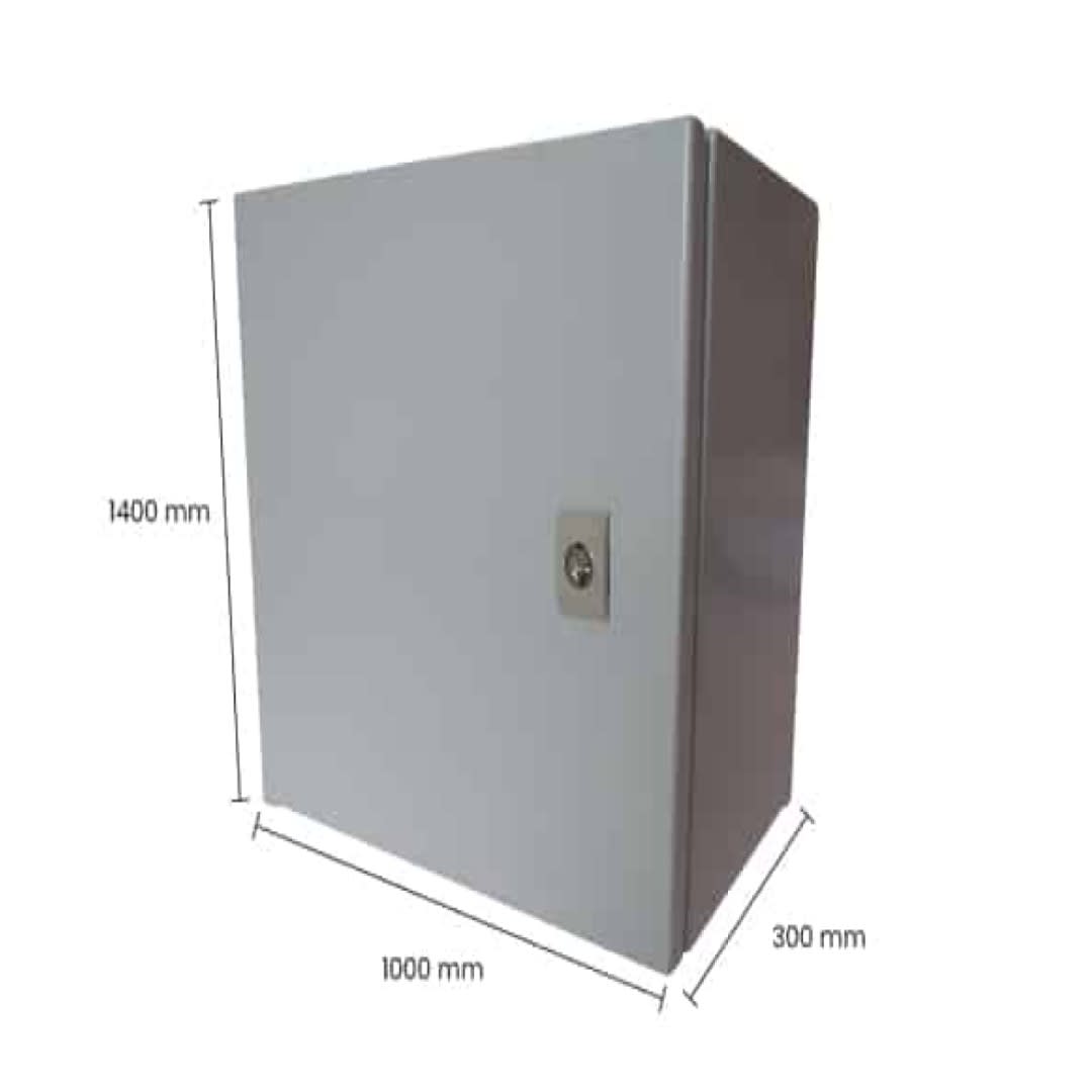TABLERO METALICO ADOSABLE HERMETICO C/PLACA DE ACERO IP66 1400X1000X300MM NAVIA BOX3