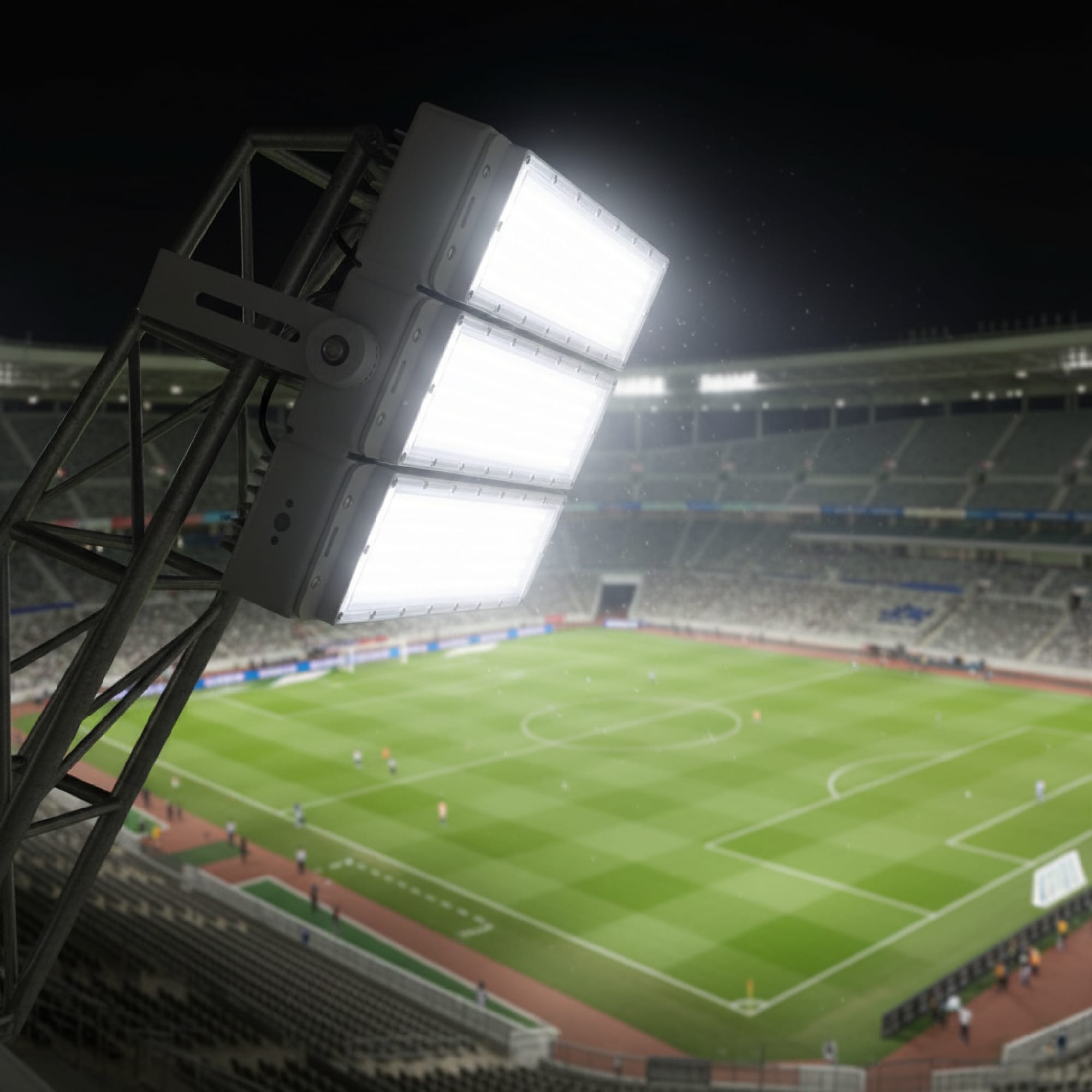 REFLECTOR LED HIGH POWER 300W42000lM IP66 IK08 6500K 100-277VAC NVHP-REFL300W NAVIA LED3