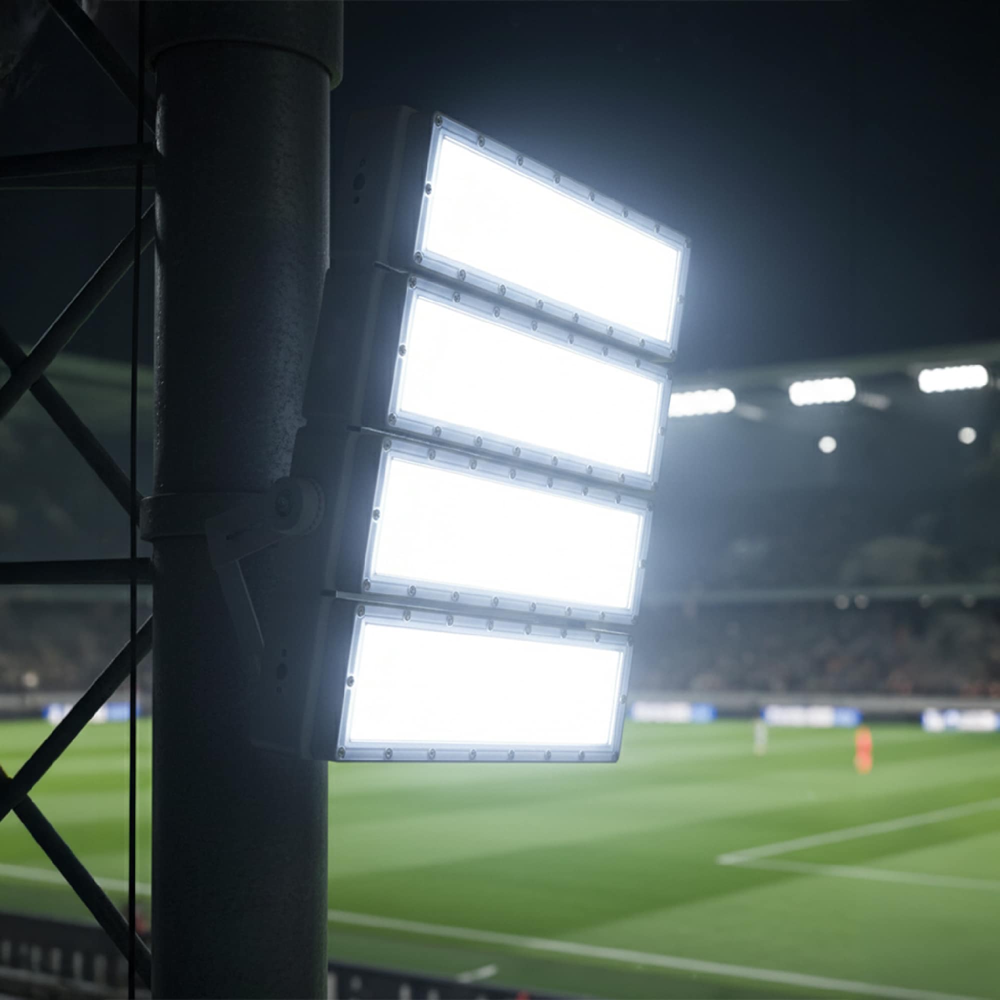 REFLECTOR LED HIGH POWER 400W 56000lM IP66 IK08 6500K 100-277VAC NVHP-REFL400W NAVIA LED3