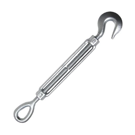 TEMPLADOR DE ACERO FORJADO OJO-GANCHO HG-225 3/4''X18'' 3000LBS FS 5:1 SLR1