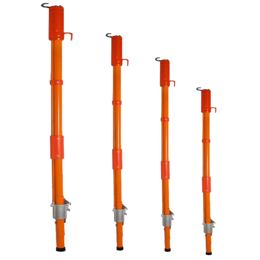 PERTIGA ESCOPETA D/GANCHO RETRACTIL L=2.65M SE514-1304 SOLUCAO EQUIPAMENTOS