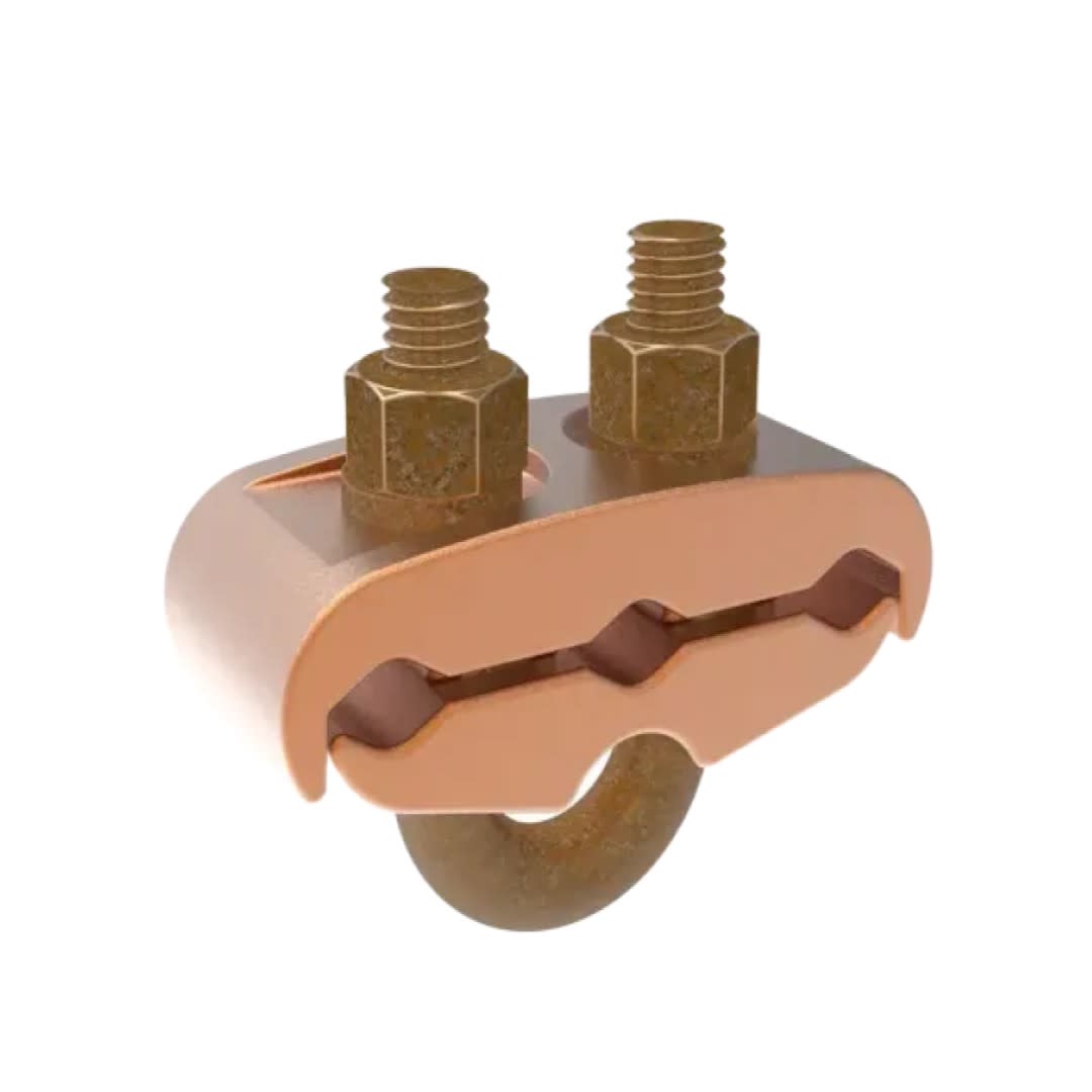 CONECTOR TIERRA CU P/3CABLES PARALELOS 2/0AWG-250MCM A TUBO 3/8'' Ø5/8''-3/4'' UL BURNDY2