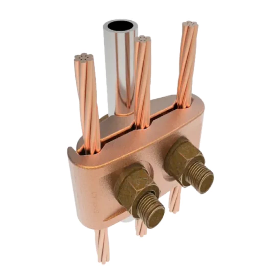 CONECTOR TIERRA CU P/3CABLES PARALELOS 2/0AWG-250MCM A TUBO 3/8'' Ø5/8''-3/4'' UL BURNDY4