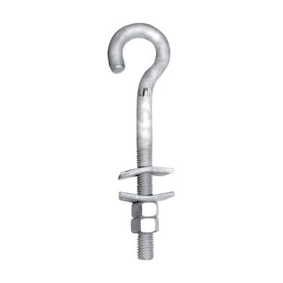 PERNO GANCHO DE SUSPENSION 5/8''X178MM GALV CALIENTE AP3071002 ARAGCU BT