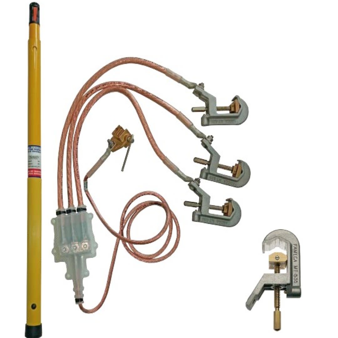 P.A.T. TRIPOLAR P/SUB. MT. Icc=18,5 KA/S (CF:70MM2X0,75M-CT:35MM2X2M) C/PERTIGA PIMT 48K PENTA FAMECA