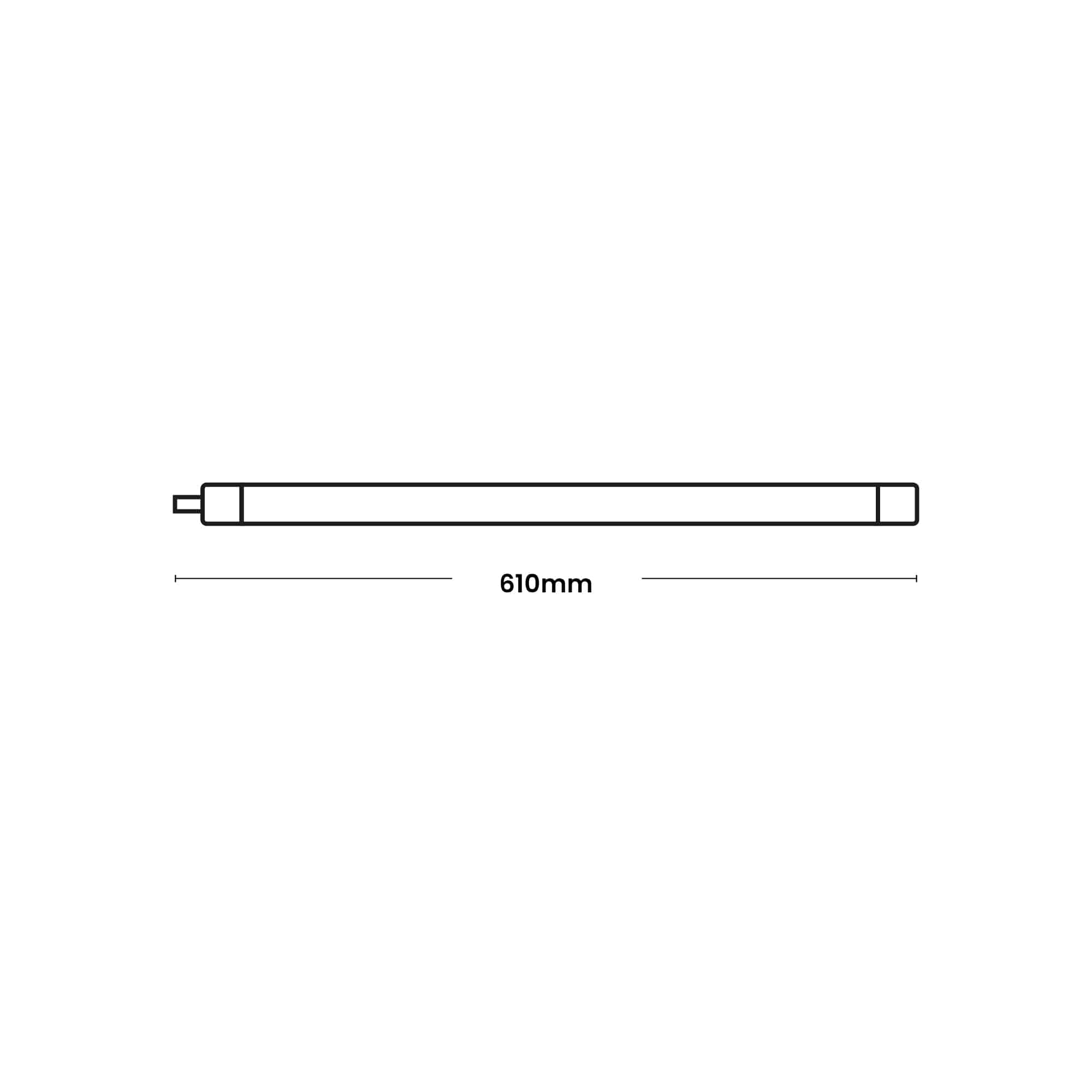 EQ HERM IND COMPLETO 18W 1600lM 600M IP65 IK08 6500K 220-240V PK-YT-A1600 NAVIA LED3