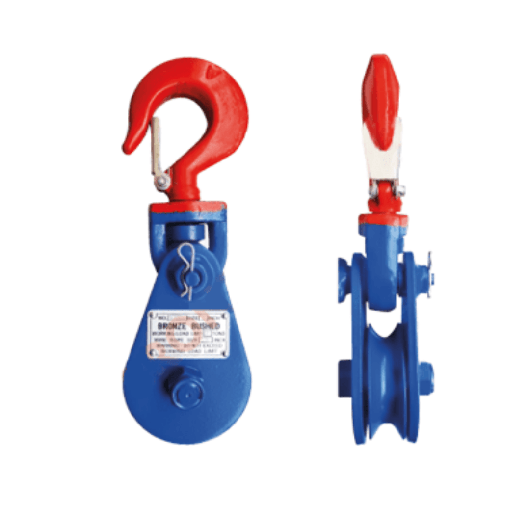 POLEA TIPO CHANCHA 2T X 3/8'' X 3'' P-02 BRONZE BUSHED