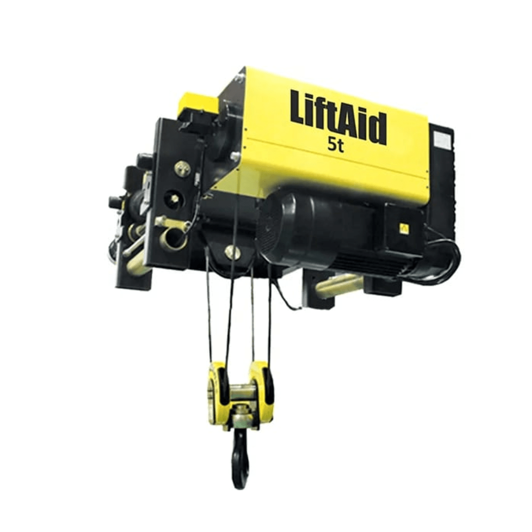 POLIPASTO LIFTAID C/TROLLEY 3.2T 12MTS VELOCIDAD 8M/MIN / 12M/MIN 4.8KW / 0.4KW LIFTAID